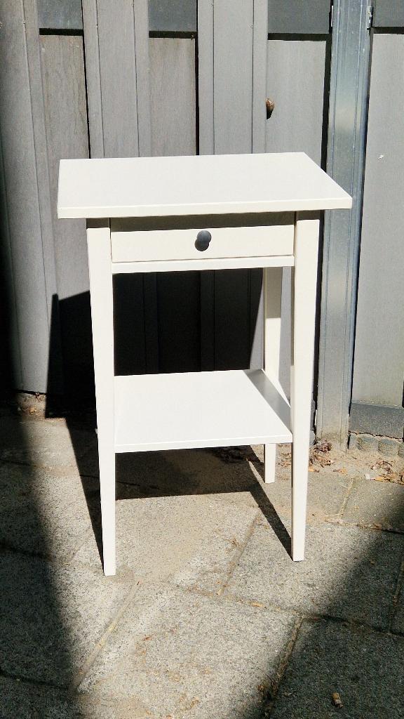 IKEA HEMNES nachtkastje wit, Ophalen, Gebruikt, Minder dan 45 cm, 55 tot 70 cm
