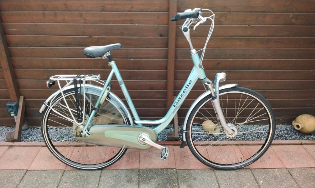 Te koop damesfiets., Ophalen, Gebruikt, Versnellingen, 56 cm of meer