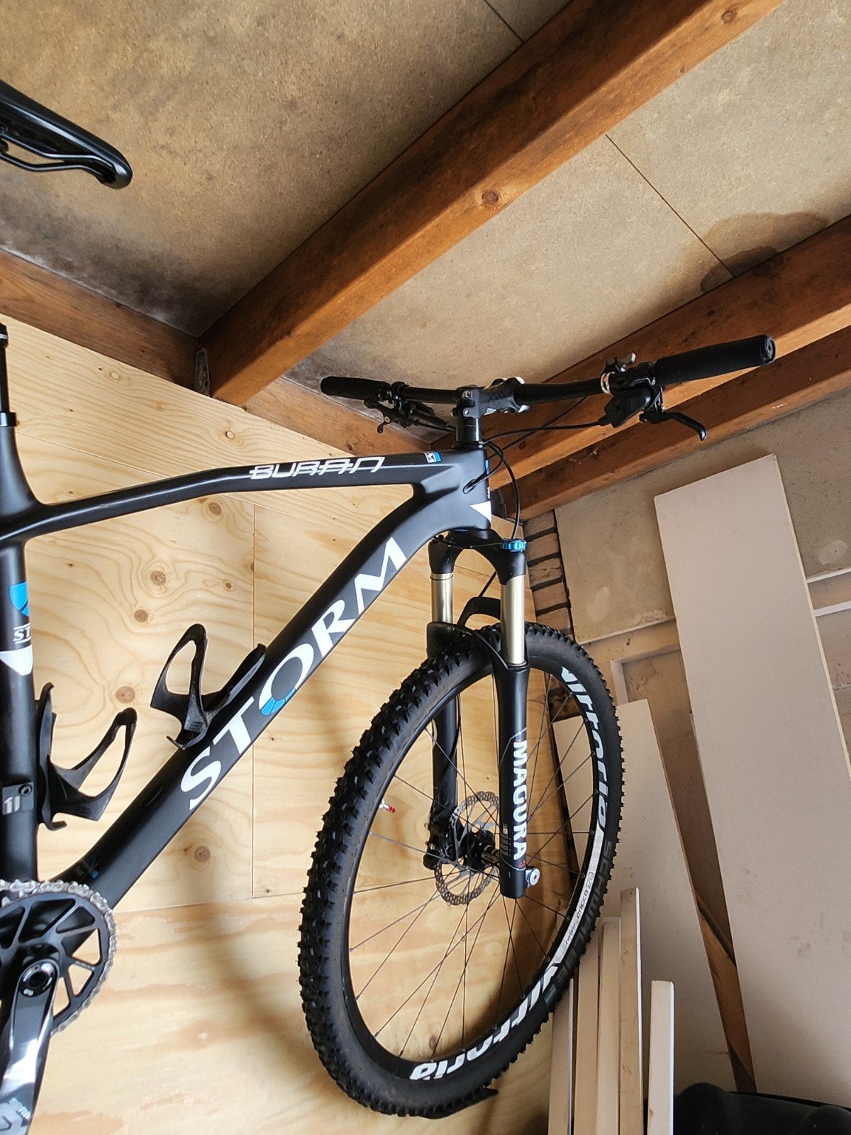 Mountainbike Storm Buran met Scram GT 1x11 en zadeldropper, Overige merken, Hardtail, Ophalen of Verzenden, Zo goed als nieuw