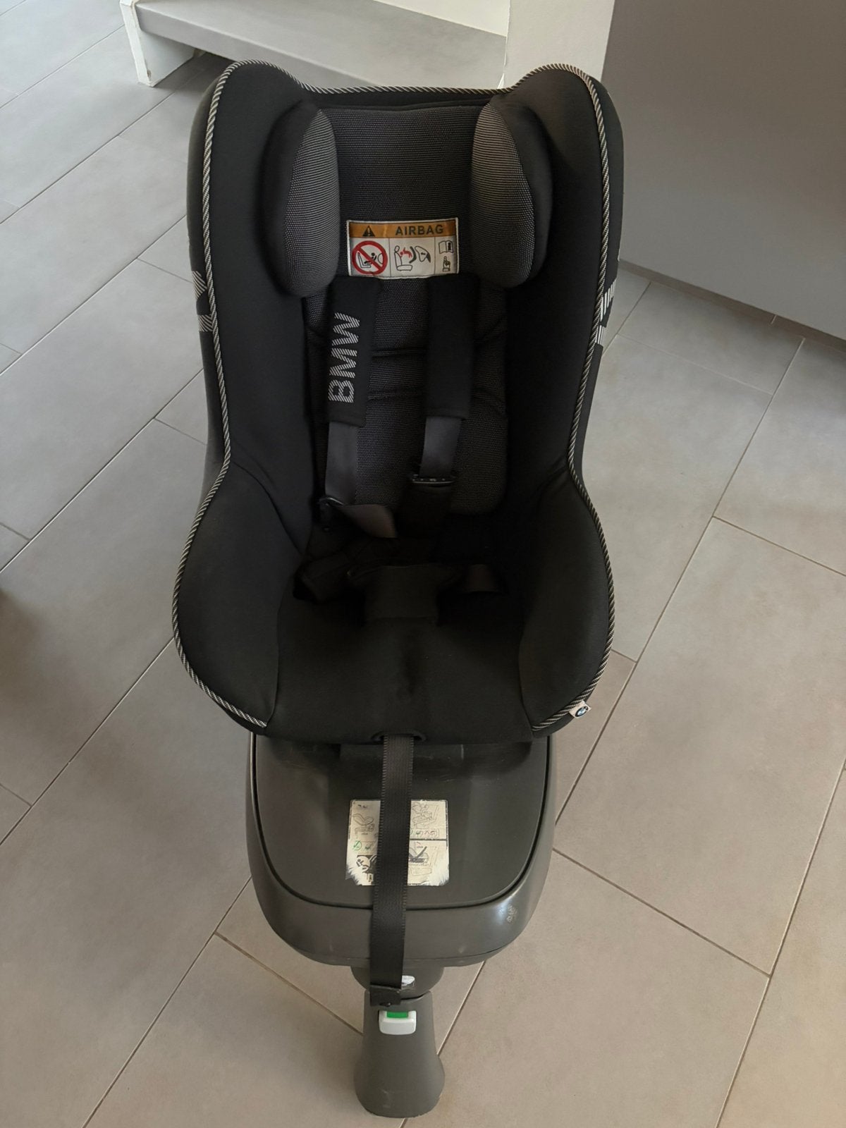 BMW isofix autostoel max 18 kilo, Gebruikt, 0 t/m 18 kg, Zijbescherming, Isofix