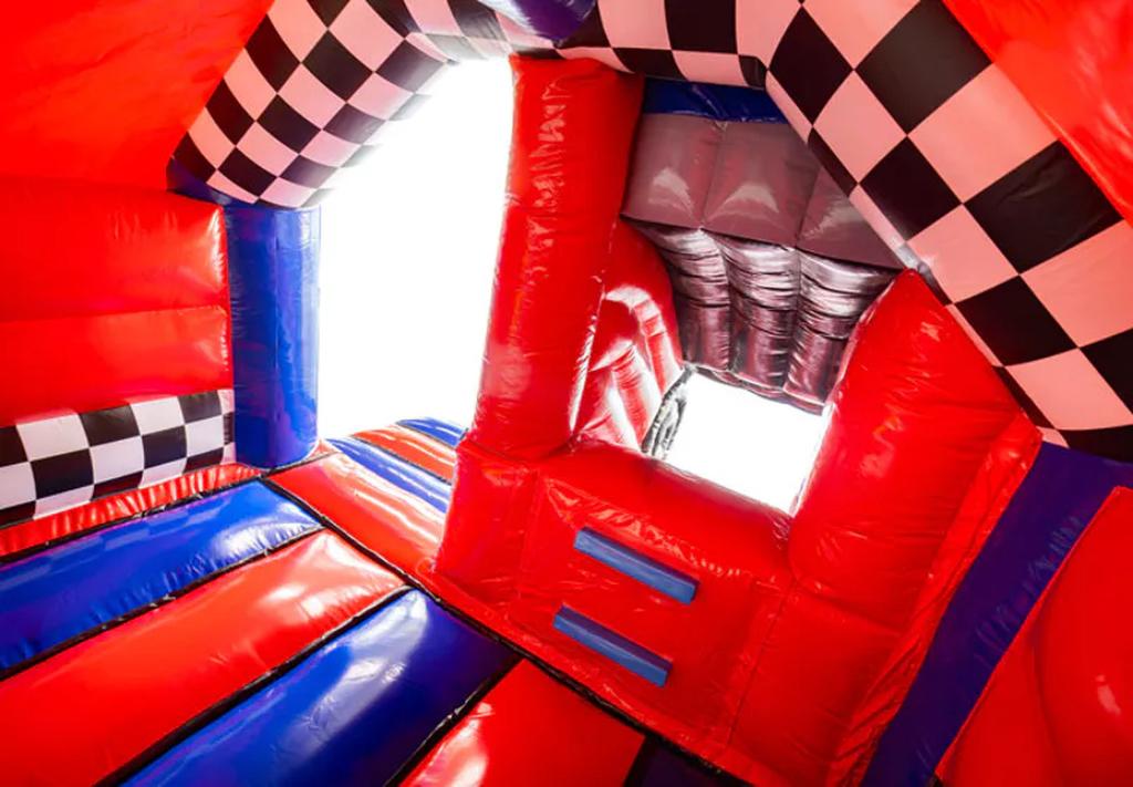 Springkussen Huren Limburg - Monstertruck Met Glijbaan, Verzenden, Zo goed als nieuw, Overige