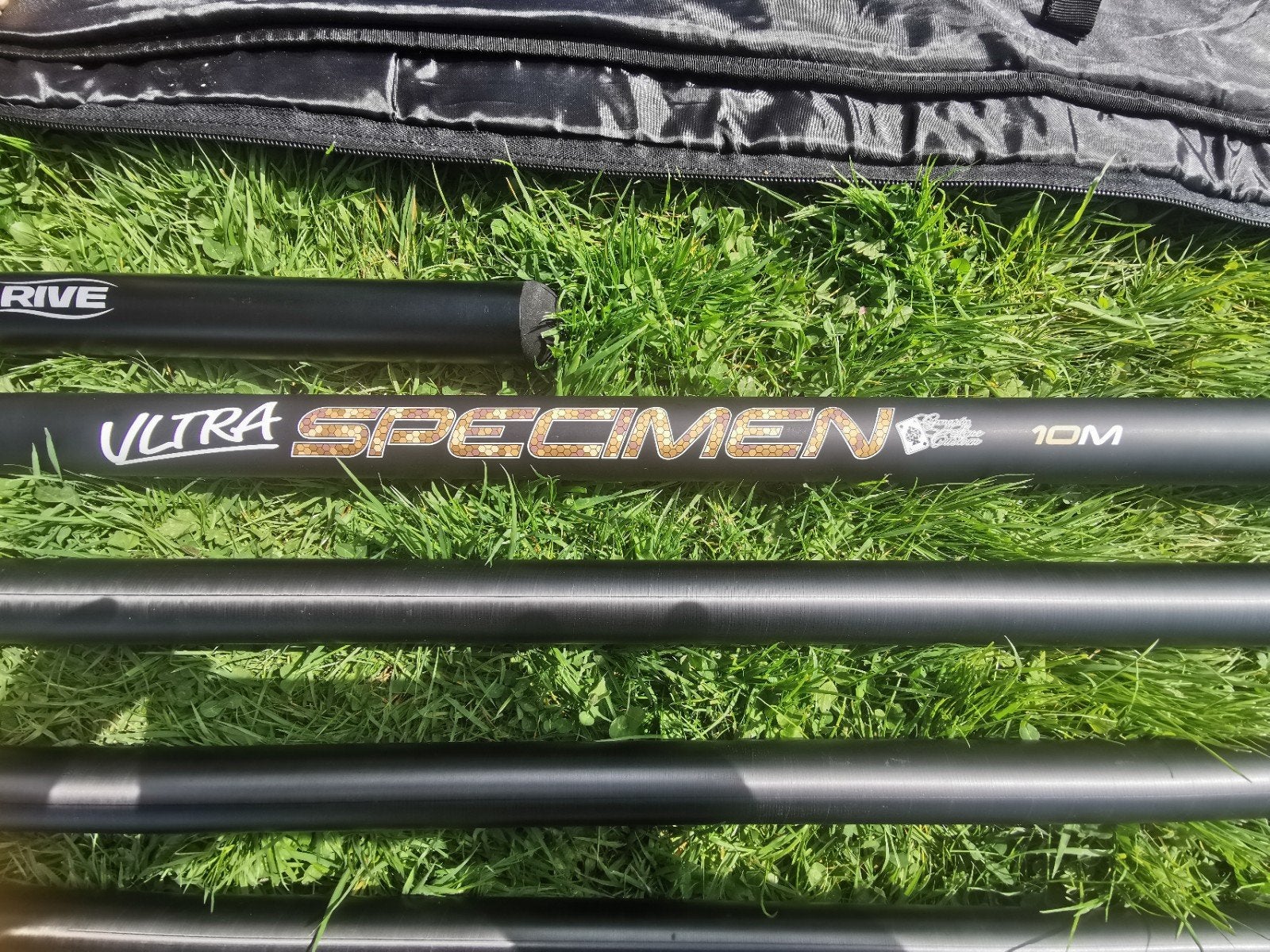 Rive ultra specimen 10m met Rive Foudraal., Watersport en Boten, Hengelsport | Witvissen, Ophalen of Verzenden, Zo goed als nieuw