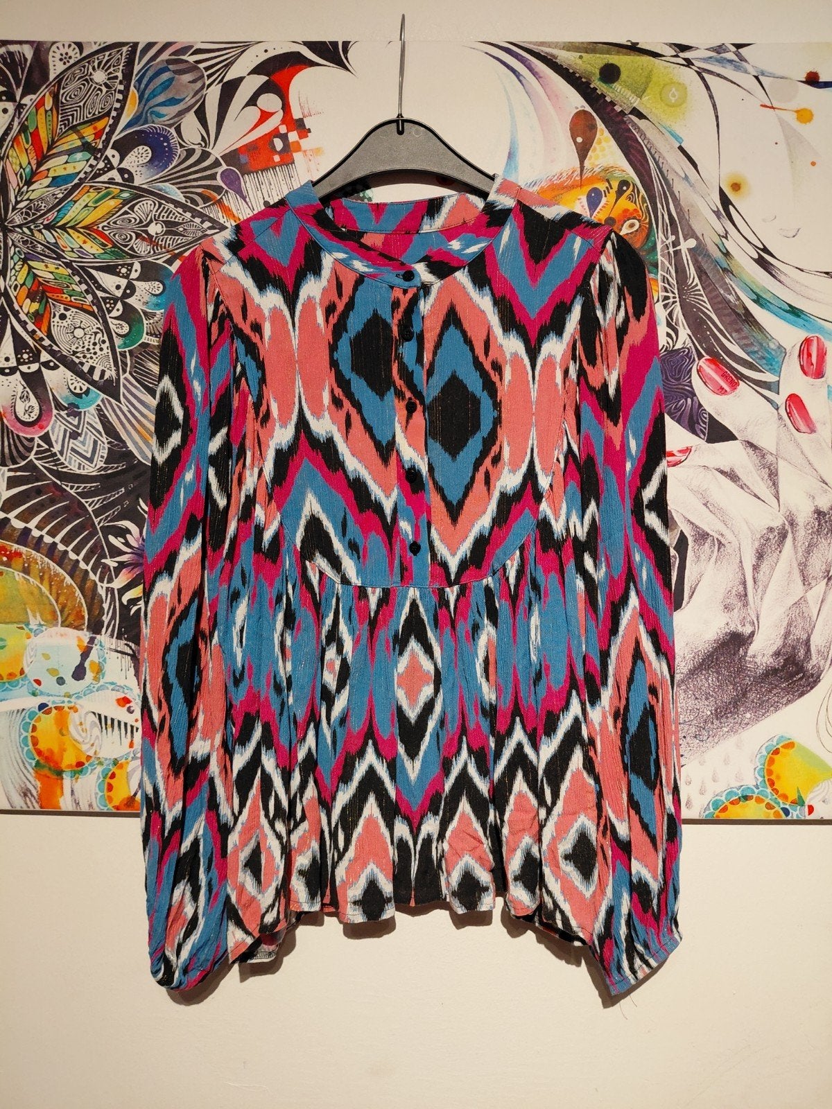 Prachtige Studio Anneloes blouse maat S, Studio Anneloes, Meerkleurig, Ophalen of Verzenden, Zo goed als nieuw