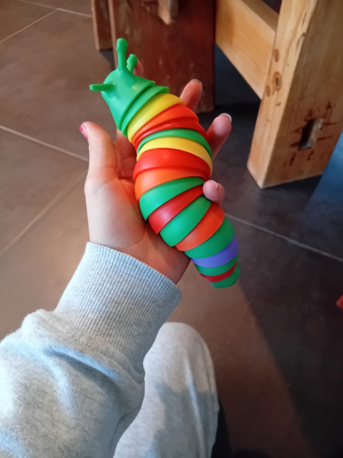 Fidget speelgoed: Rups en Ananas Pop-It, Ophalen of Verzenden, Zo goed als nieuw, Jongen of Meisje