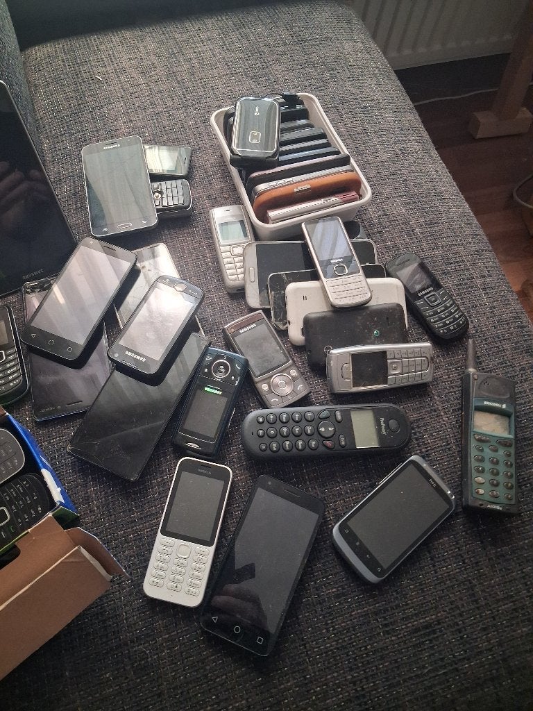 mobiele tel rep. of sloop, Telecommunicatie, Mobiele telefoons | Motorola, Gebruikt, Overige modellen, Geen camera, Zwart