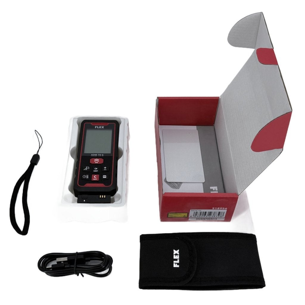 Flex ADM 70 G Laser Afstandsmeter op accu | Als nieuw, Flex Ltd., Zo goed als nieuw, https://flex.com/contact-us, Nobelstraat 10, 5807 GA Oostrum LB, Limburg, Nederland
