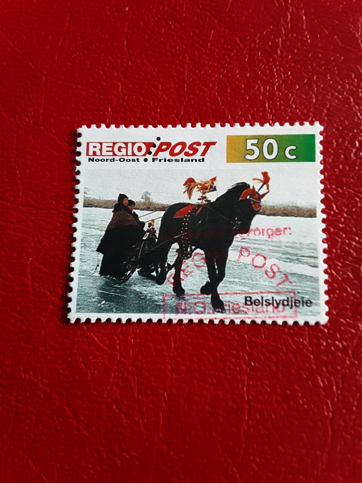 Regiopost.  Belslydjeje  ( gest), Postzegels en Munten, Ophalen of Verzenden