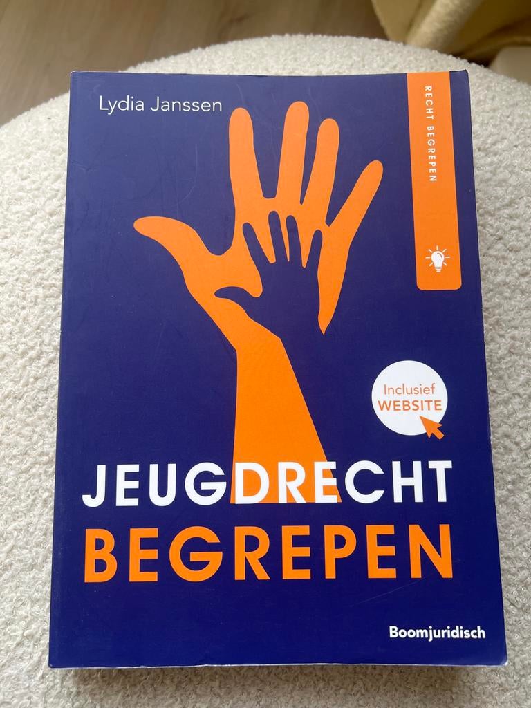 Boek Jeugdrecht Begrepen, Boeken, Studieboeken en Cursussen, Ophalen of Verzenden, Gamma, Gelezen, MBO