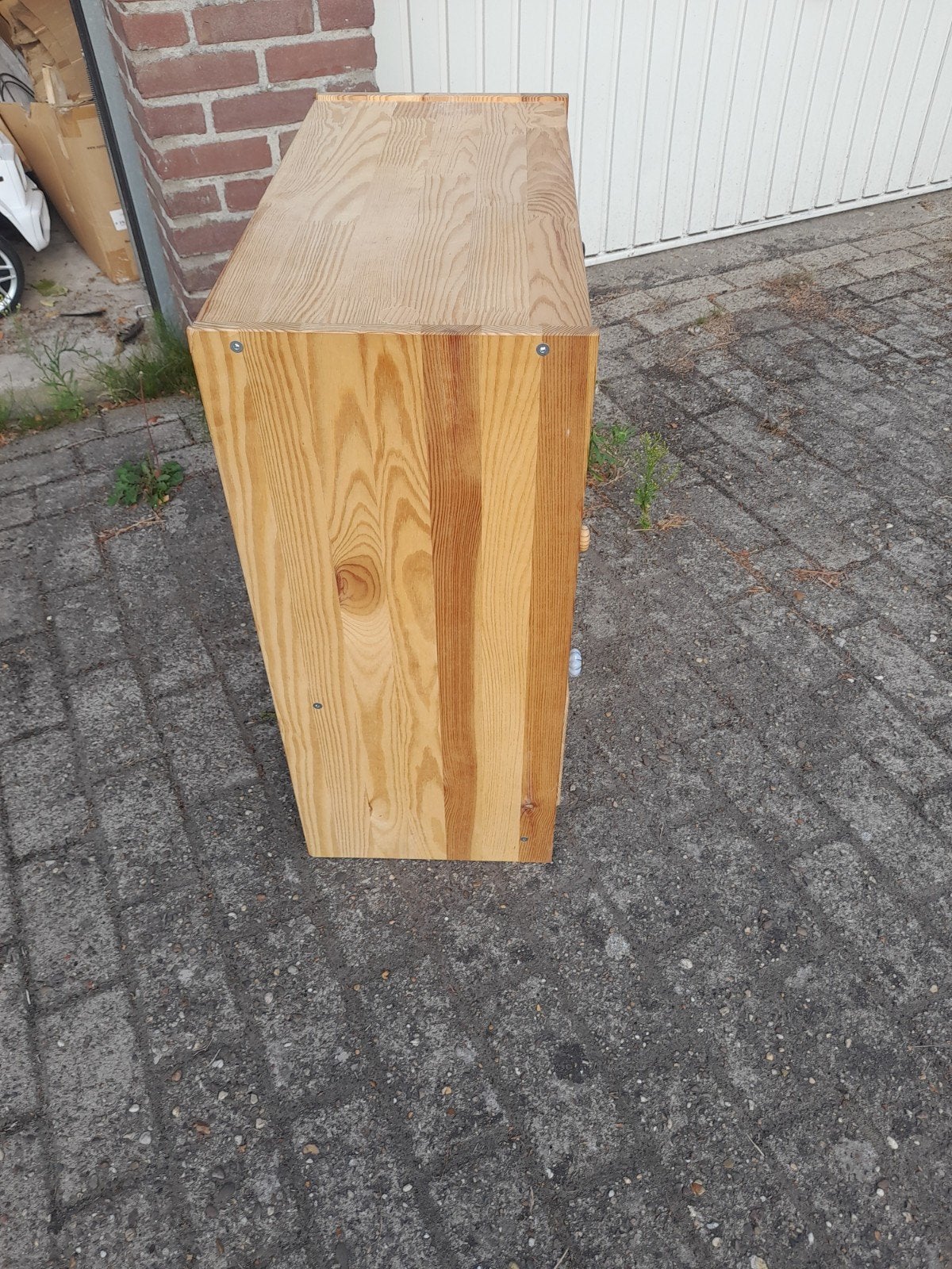 Ladenkast, Ophalen