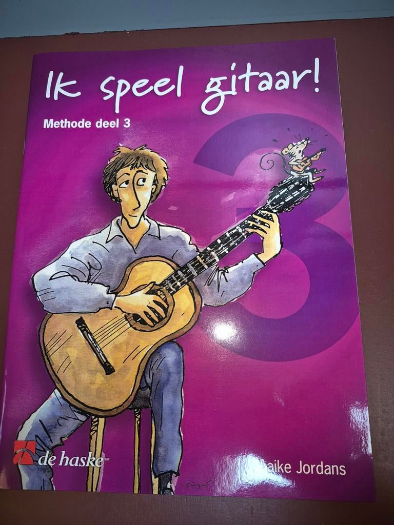 Ik speel gitaar! Methode deel 3. Aaike Jordans, Muziek en Instrumenten, Bladmuziek, Ophalen of Verzenden, Nieuw, Les of Cursus