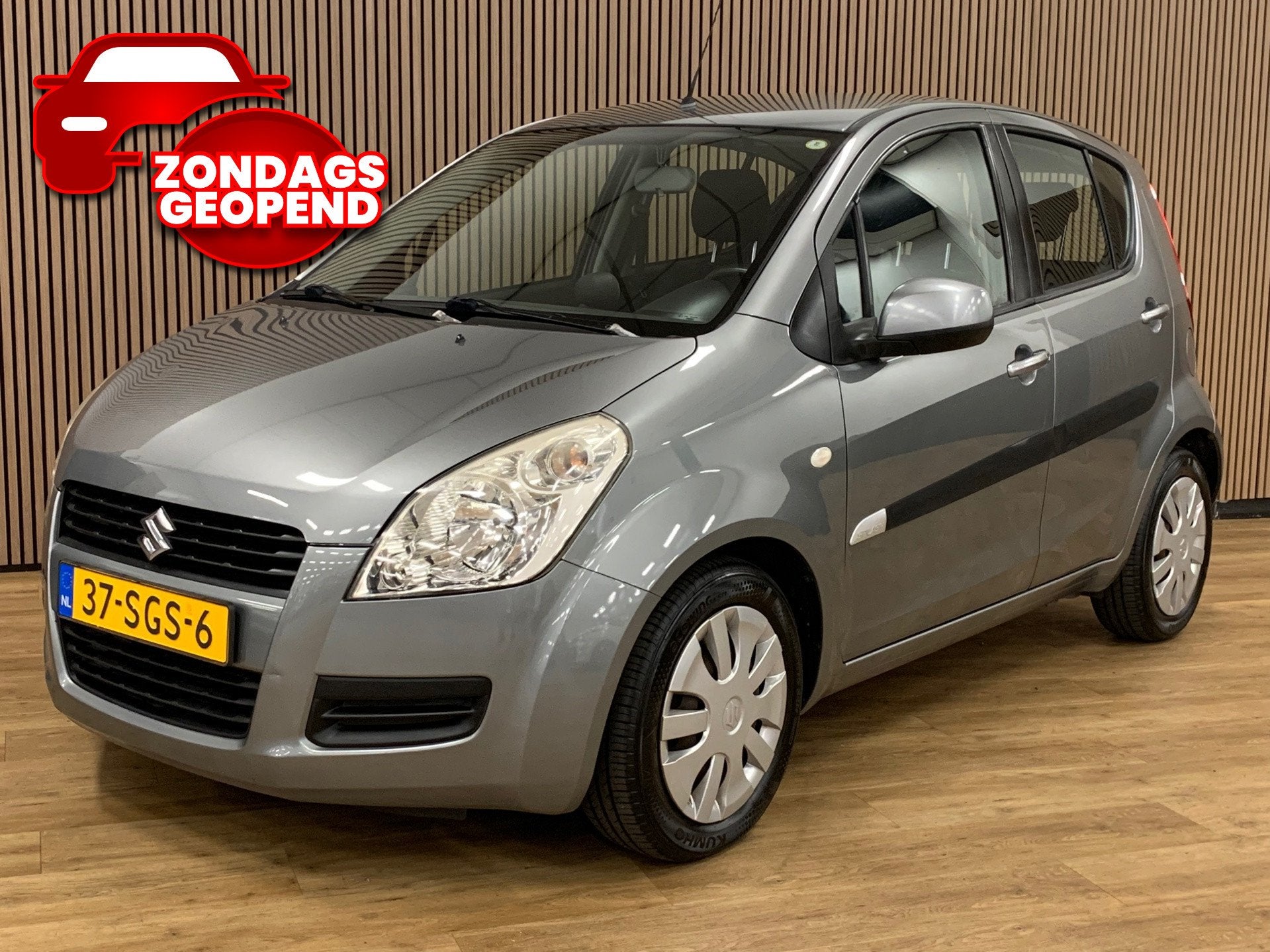 Suzuki Splash 1.0 VVT Comfort|128000KM|Carplay|Airco|, Stof, Gebruikt, Origineel Nederlands, Bedrijf