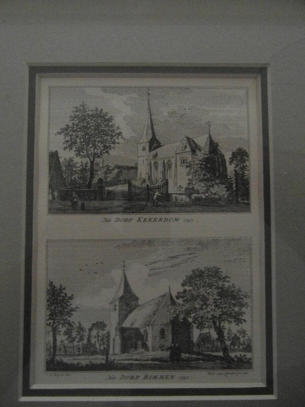 prent Bimmen en Kekerdom vaderdagtip, Ophalen of Verzenden, Voor 1940, Gebruikt, Overige onderwerpen