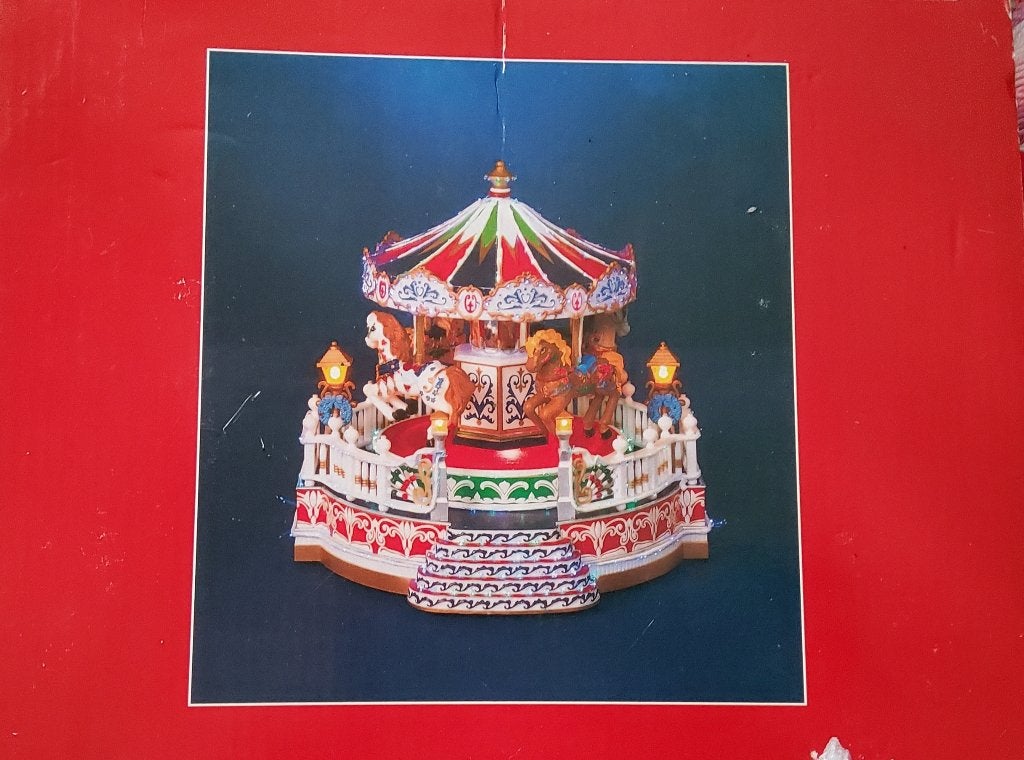 konst smide kerst carousel, Ophalen of Verzenden, Zo goed als nieuw