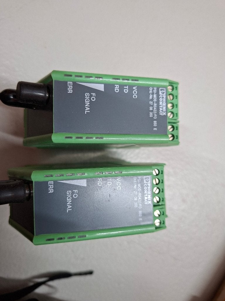 Phoenix Contact - FO converters - PSI-MOS-RS485W2/FO 850 E, Ophalen of Verzenden, Gebruikt