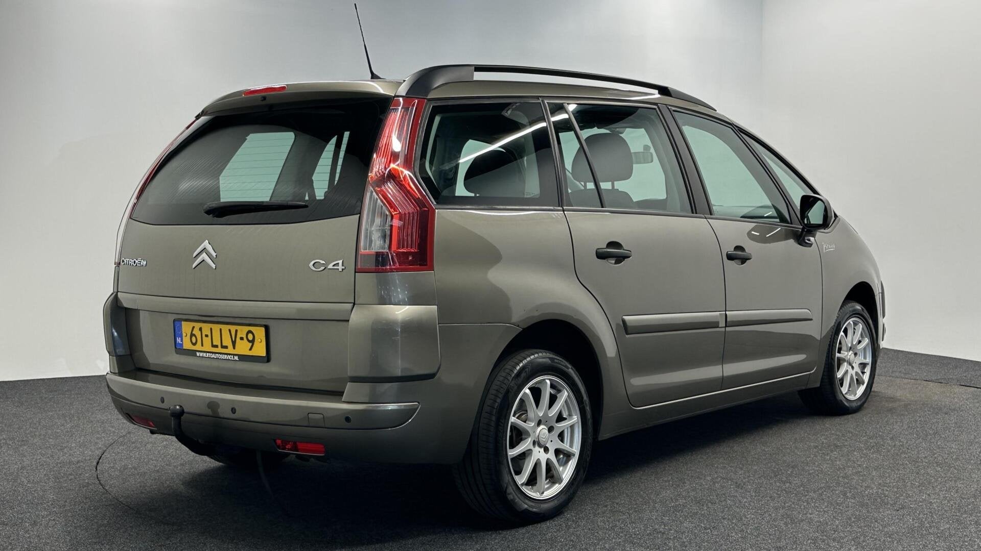 Citroen C4 Grand Picasso 1.6 VTi Dynamique 7p TREKHAAK ECC C, Stof, Gebruikt, 4 cilinders, 7 stoelen