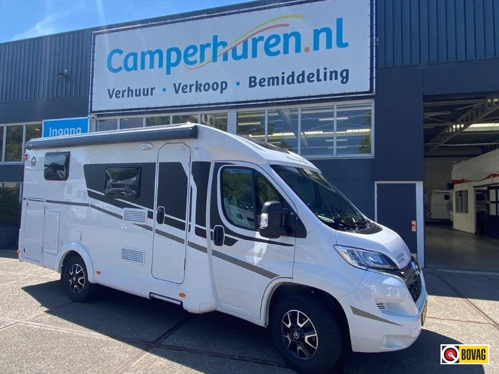 Sunlight V66 17, Caravans en Kamperen, Campers, Sunlight, Ringverwarming, Koelkast, Tot en met 2