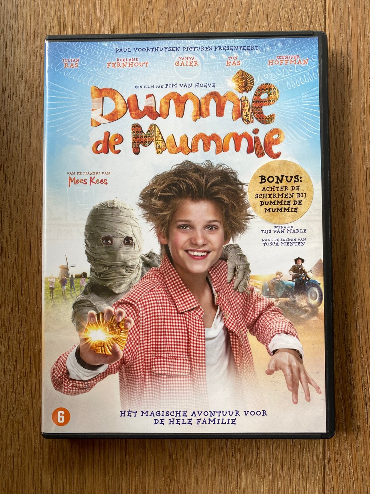 DVD Dummie de mummie, Vanaf 6 jaar, Ophalen, Zo goed als nieuw