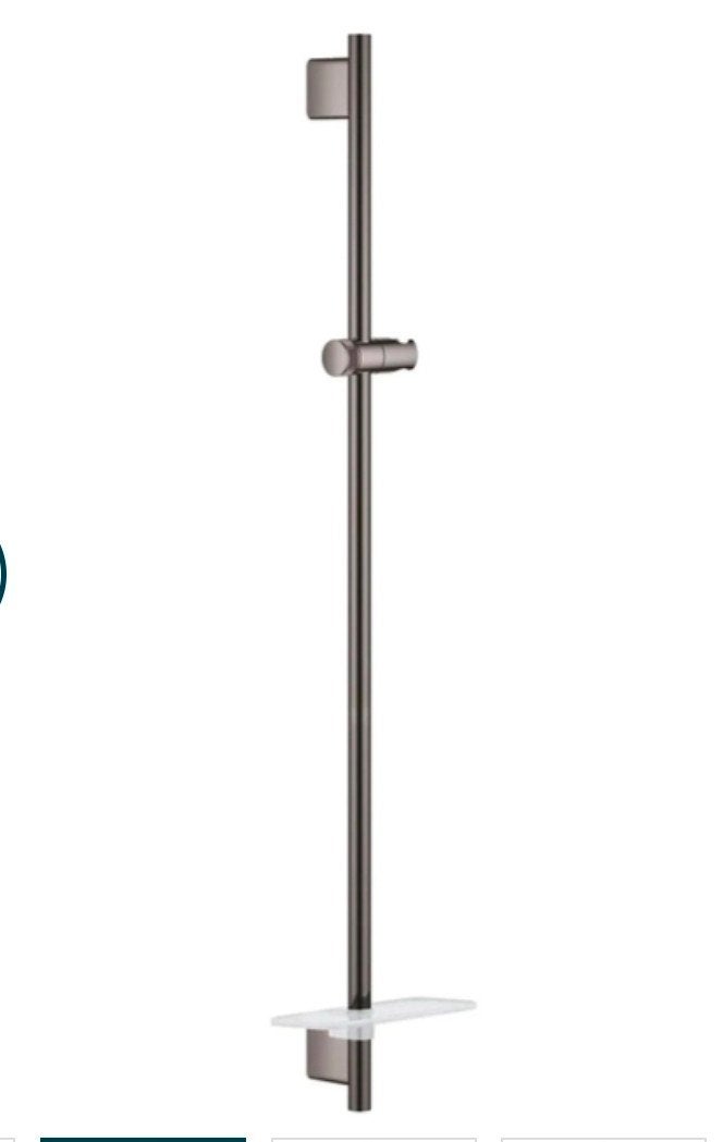 Grohe Rainshower SmartActive Glijstang 90cm Hard Graphite, Doe-het-zelf en Verbouw, Ophalen of Verzenden, Nieuw, Douche
