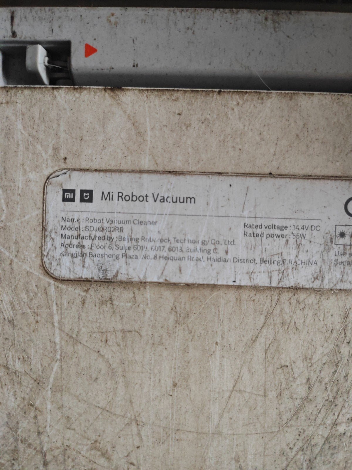 Xiaomi Mi Robot Vacuum Cleaner SDJQR02RR, Overige merken, Gebruikt, Ophalen of Verzenden, Bedienbaar via app