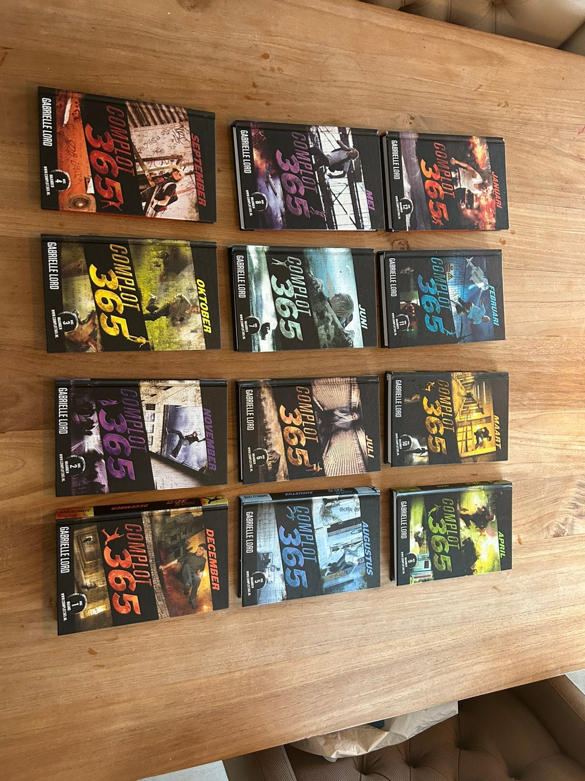 Complot 365 boeken, Ophalen, Zo goed als nieuw