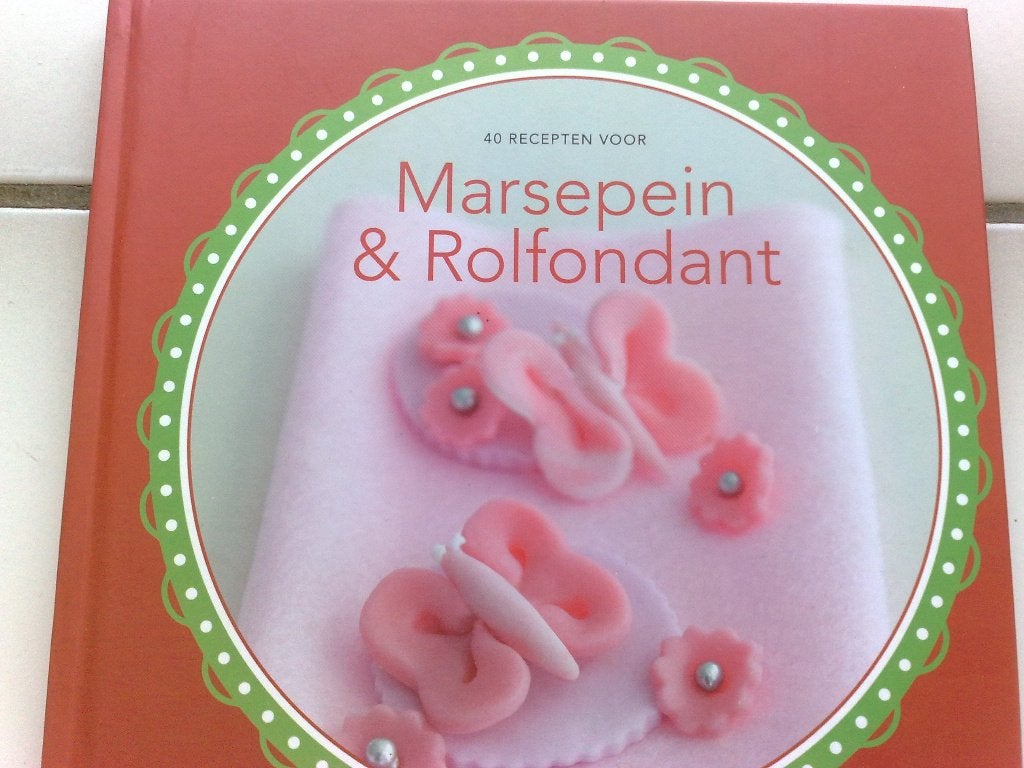 40 Recepten voor Marsepein en Rolfondant, Verzenden, Zo goed als nieuw, Taarten of Cupcakes, Overige typen