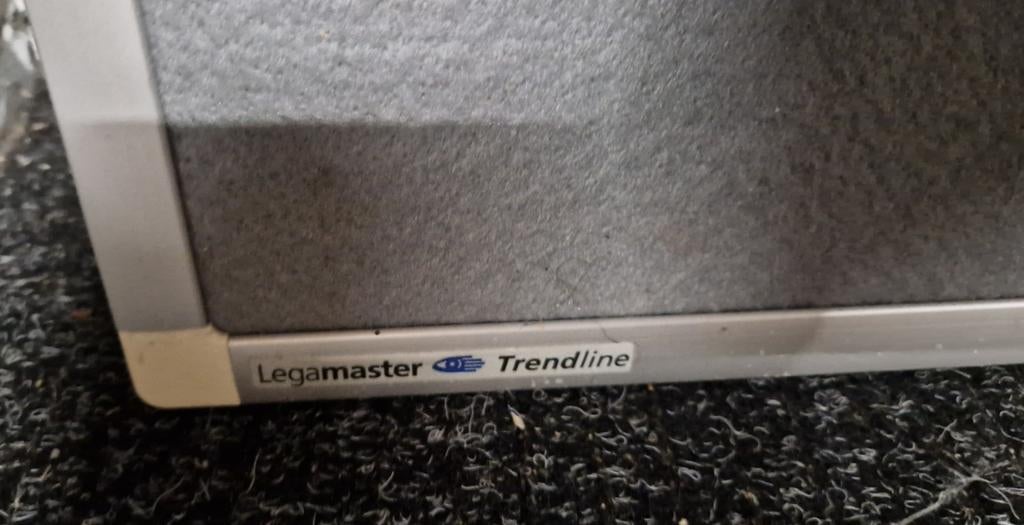 Legamaster Trendline Prikbord - Grijs (90x60 cm), Huis en Inrichting, Woonaccessoires | Memoborden, Ophalen, Gebruikt, Prikbord