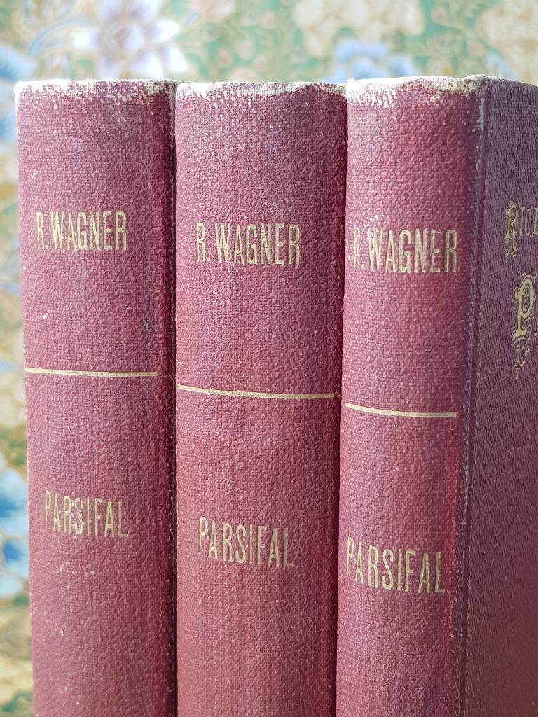 Mooie complete antieke Parsifal partituur van Richard Wagner, Ophalen of Verzenden