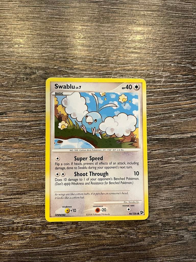Swablu GE 86/106, Ophalen of Verzenden, Zo goed als nieuw, Meerdere kaarten