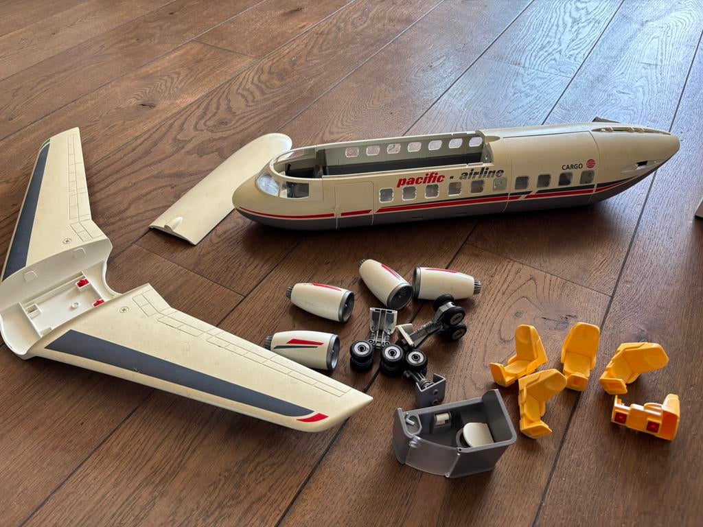 Onderdelen van Playmobil vliegtuig GRATIS, Ophalen, Gebruikt, Los playmobil