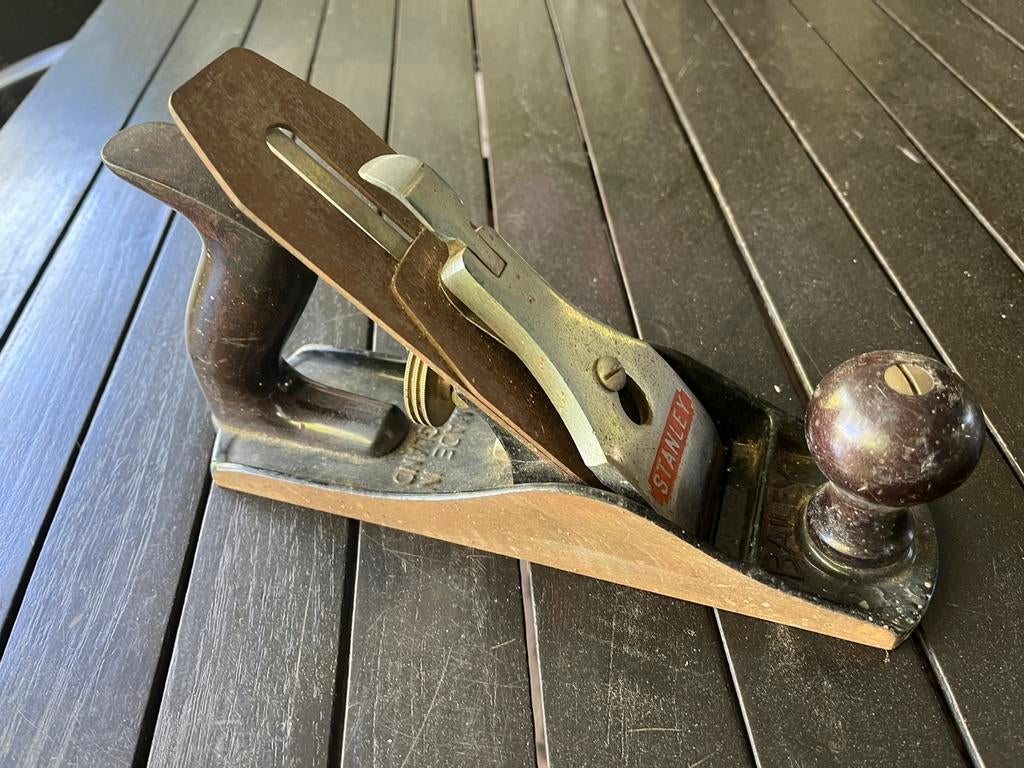Vintage Stanley Bailey nr. 4 bankschaaf., Ophalen of Verzenden