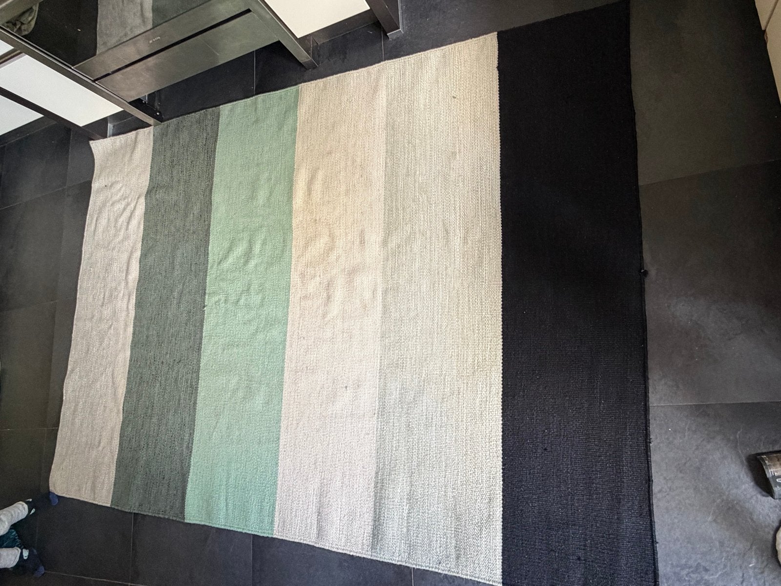 Vloerkleed, Ophalen, Beige, 150 tot 200 cm, 200 cm of meer