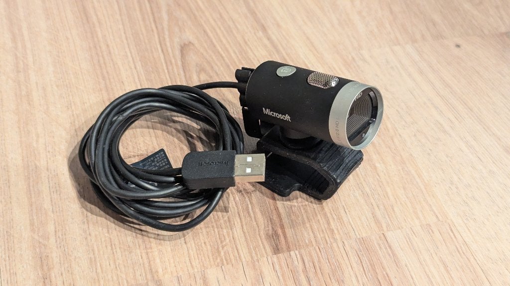 Microsoft LifeCam Cinema webcam Model 1393, Ophalen of Verzenden, Zo goed als nieuw, Microfoon, Microsoft