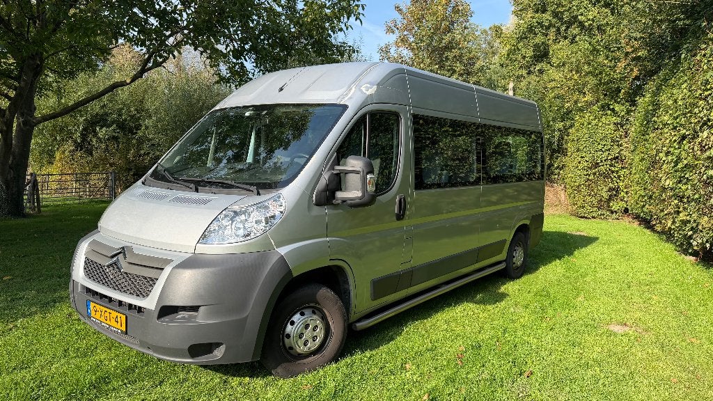 Citroën Jumper 2014 9 persoons Grijs, Voorwielaandrijving, Euro 5, Jumper, 8 stoelen