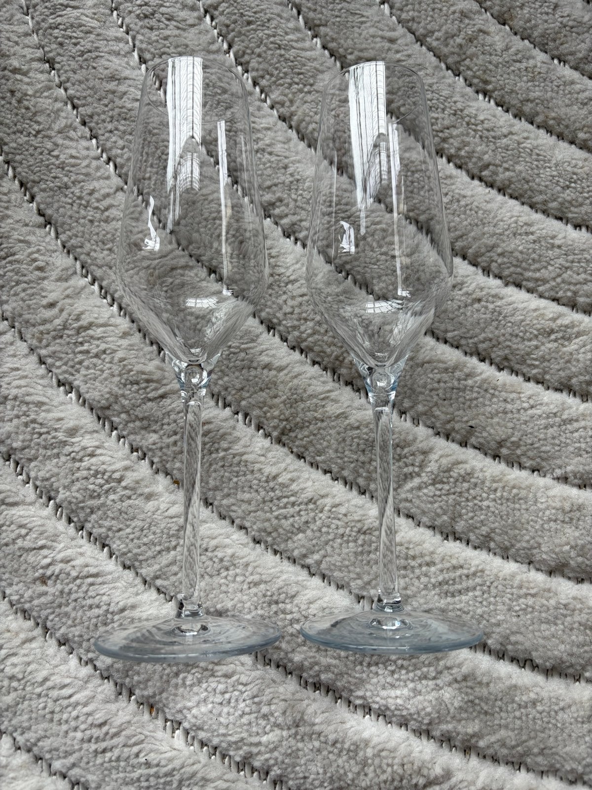 4x Vivo champagneglazen, Huis en Inrichting, Keuken | Servies, Glas of Glazen, Vivo, Ophalen of Verzenden, Modern