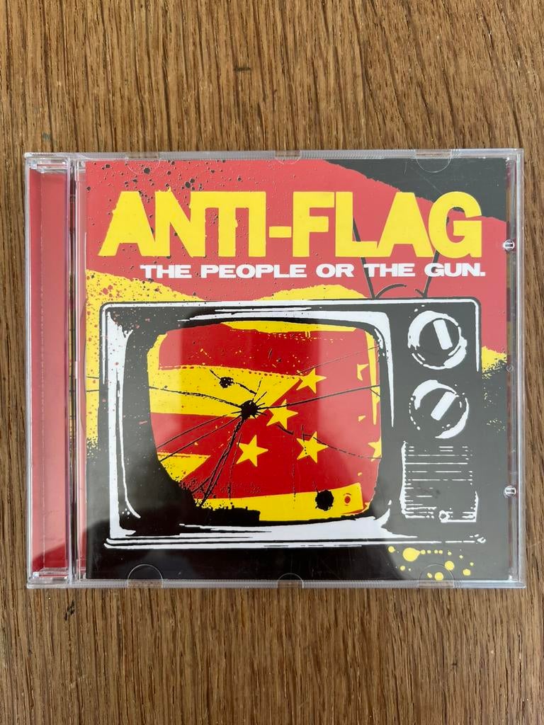Anti-flag, the people or the gun, Ophalen of Verzenden, Zo goed als nieuw, Alternative