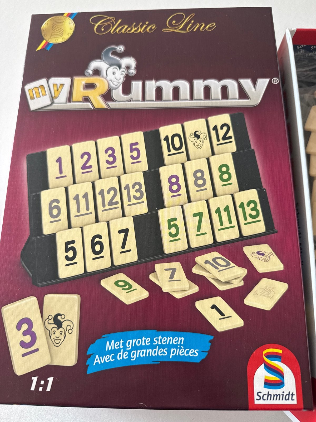 My Rummy Classic Line - Nieuw gezelschapsspel, Drie of vier spelers, Ophalen, Nieuw