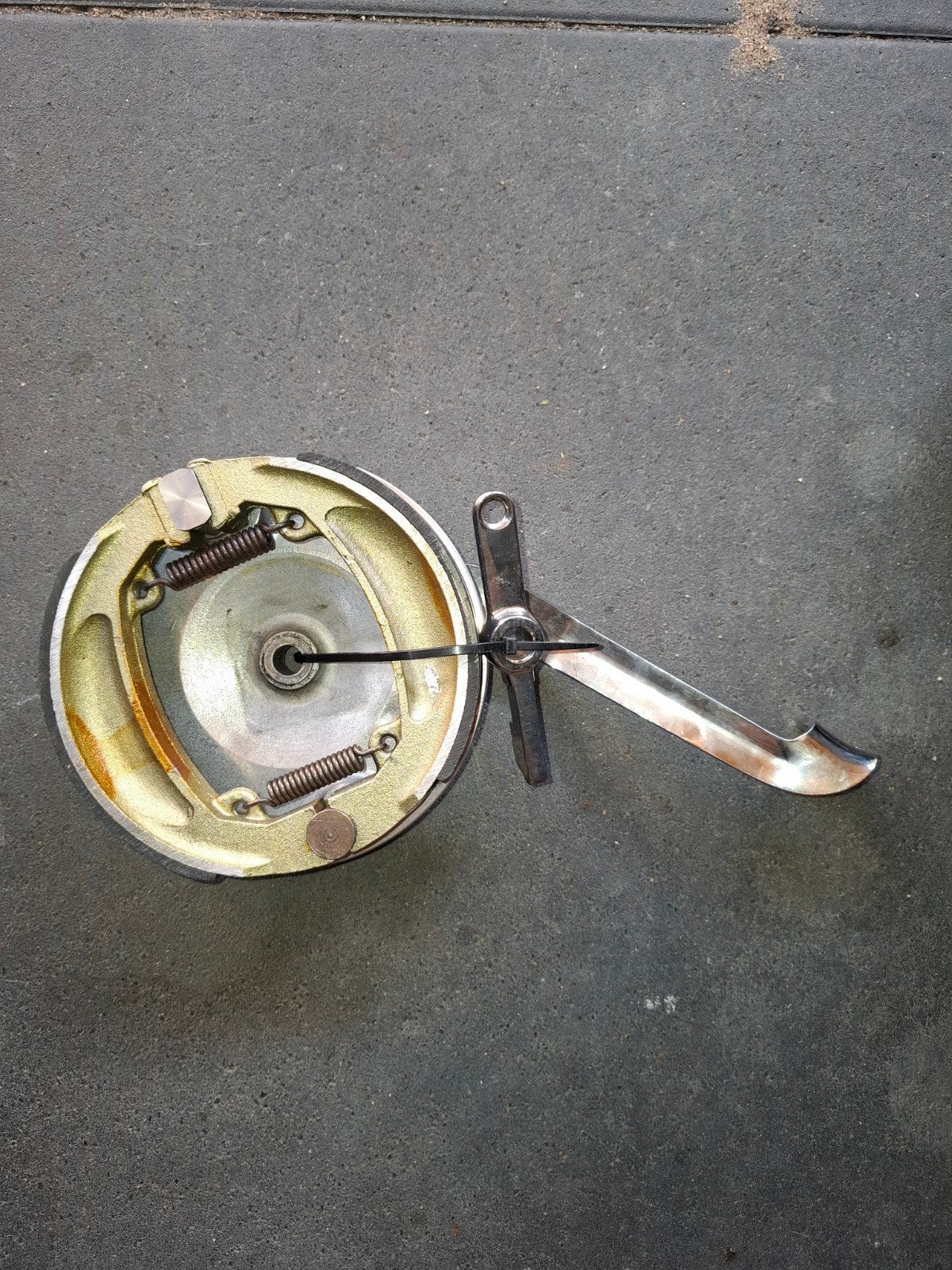 Kreidler remdekselplaat 160mm, Fietsen en Brommers, Ophalen, Gebruikt, Overige typen