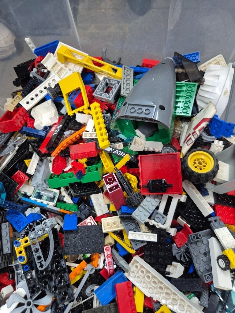 8,5 kg ongesorteerde blokjes, Ophalen of Verzenden, Gebruikt, Losse stenen, Lego