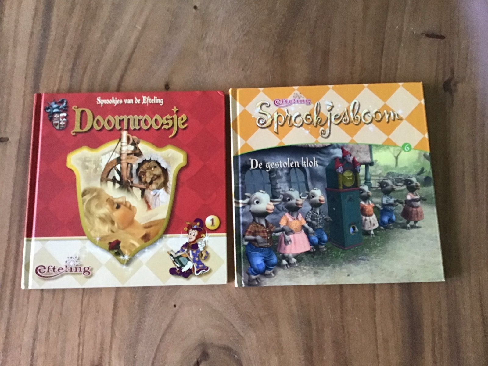 Efteling Sprookjesboeken: Doornroosje & De gestolen klok, Verzenden, Gelezen