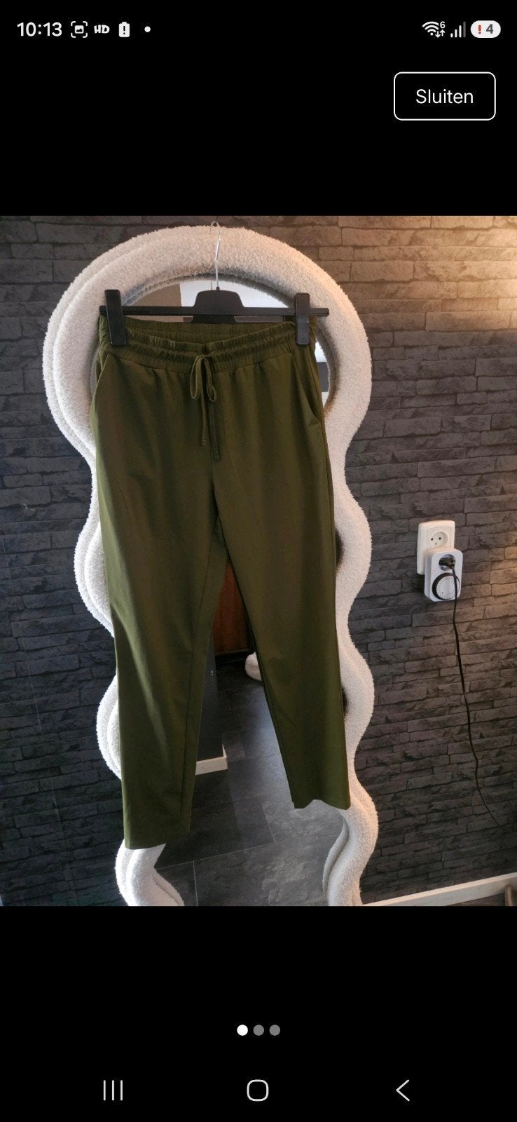 Nikkie broek groen maat 40, Maat 38/40 (M), Ophalen of Verzenden, Zo goed als nieuw, Nikkie