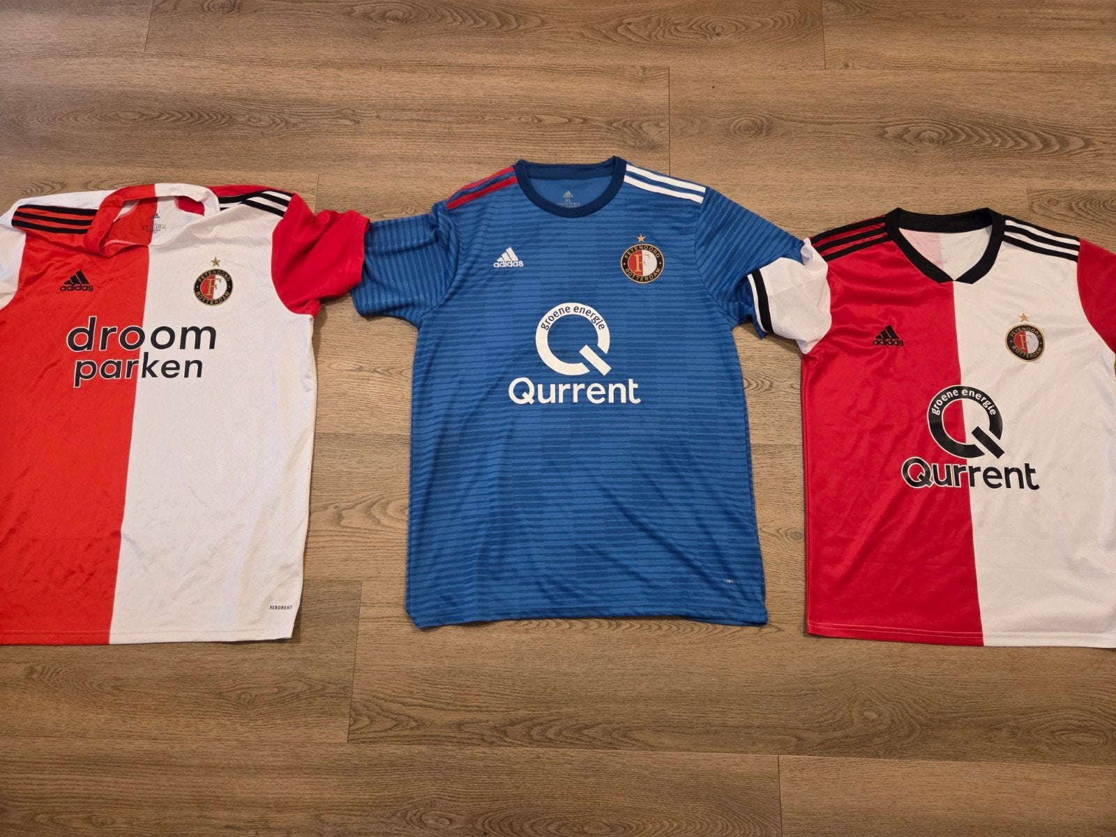 3 Feyenoord shirts - Diverse maten en modellen, Ophalen of Verzenden, Gebruikt, Shirt