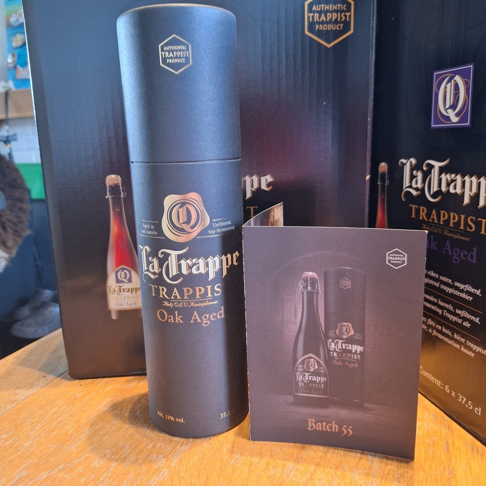 La Trappe Batch 55, Verzamelen, Biermerken, Ophalen of Verzenden, Nieuw, Flesje(s), La Trappe