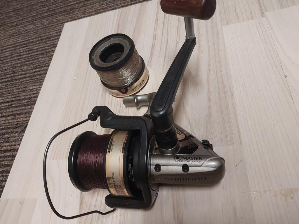 Shimano Biomaster GT7000 vismolen, Verzenden, Gebruikt, Molen