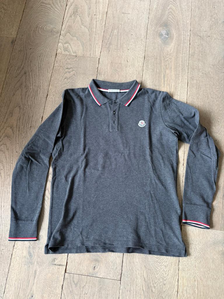 Moncler polo 14 jaar, Verzenden, Zo goed als nieuw, Jongen, Shirt of Longsleeve