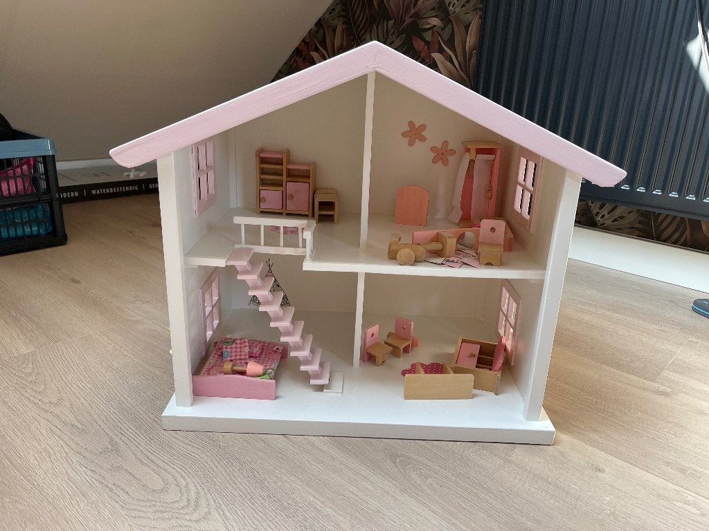 Poppenhuis, Ophalen, Gebruikt, Poppenhuis