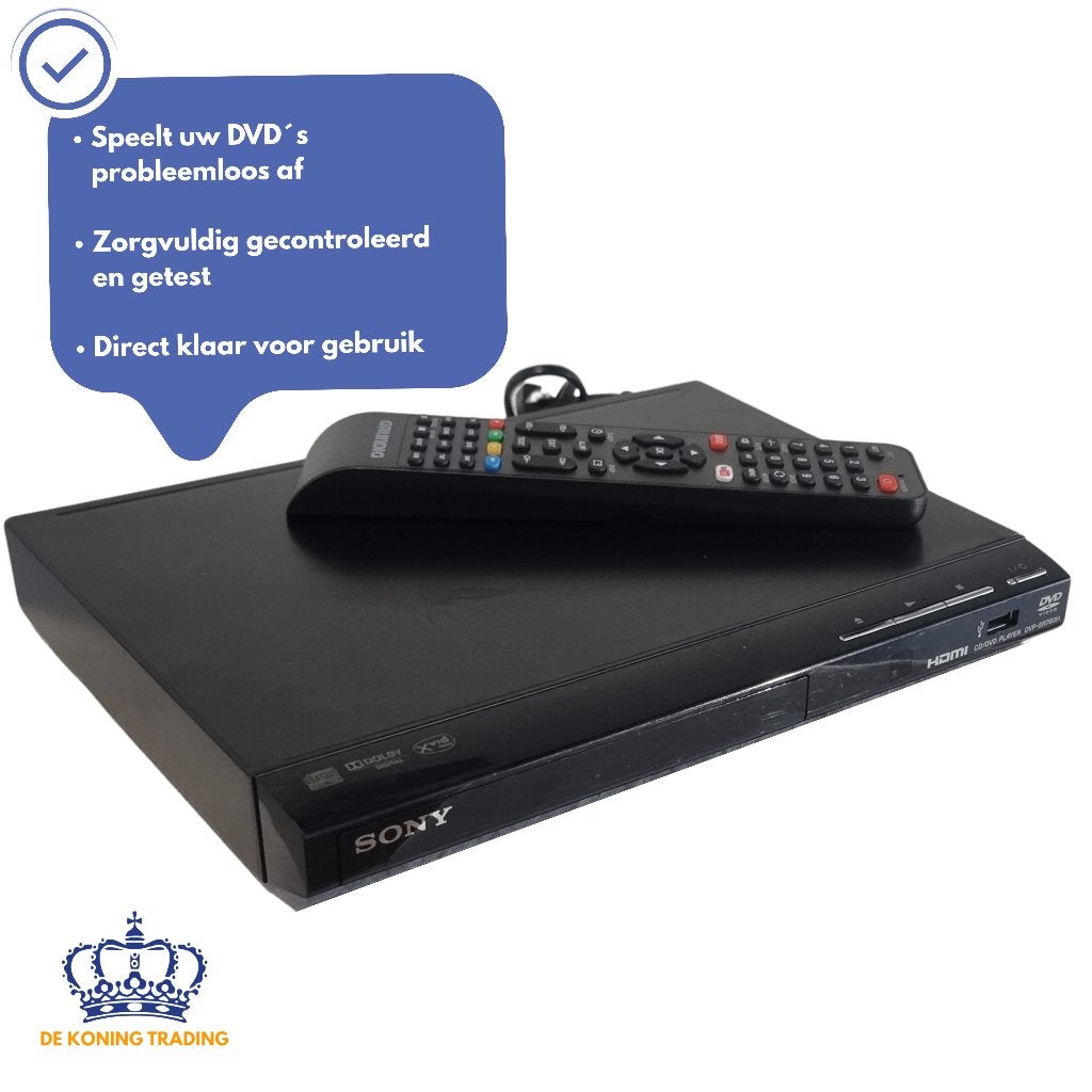 Sony DVP-SR760H | DVD Speler | CD DVD | HDMI | DVDSpeler, Dvd-speler, Verzenden, Sony, Zo goed als nieuw