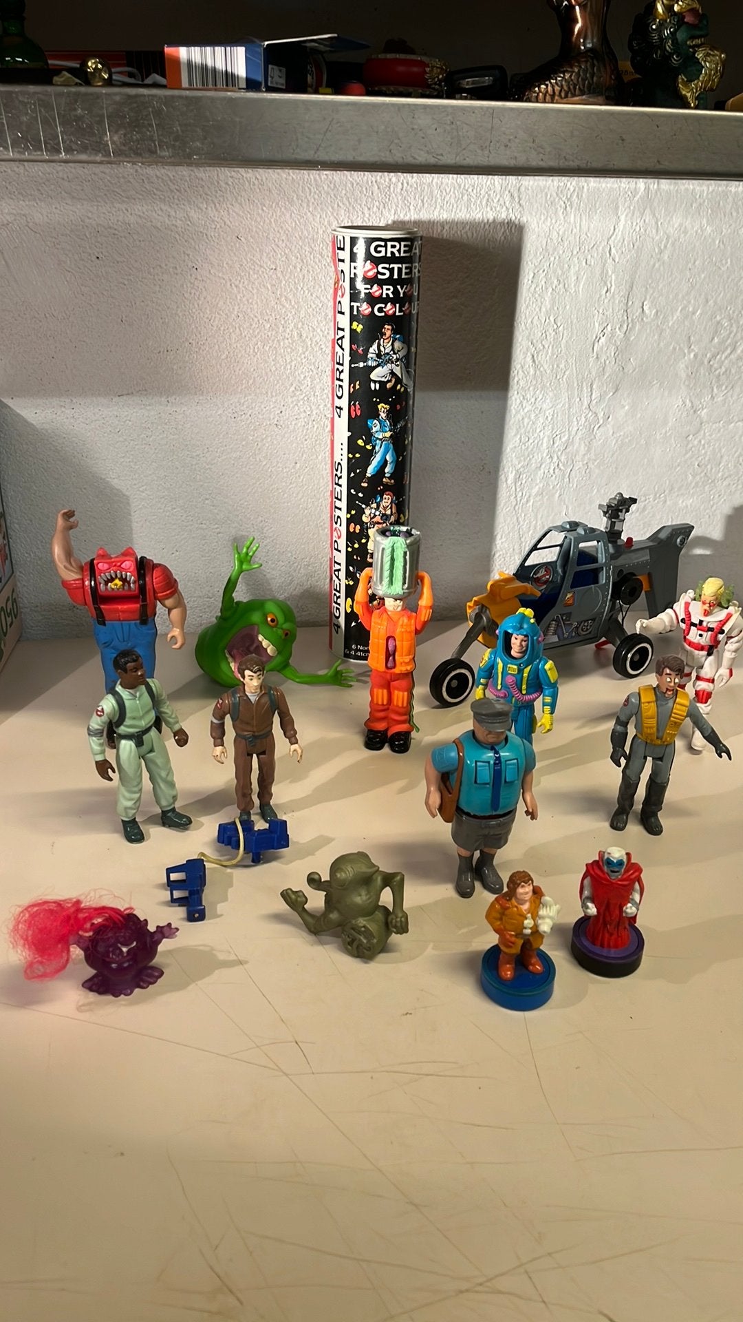 Vintage Ghostbuster speelgoed jaren 80’s Toys, Ophalen of Verzenden, Zo goed als nieuw