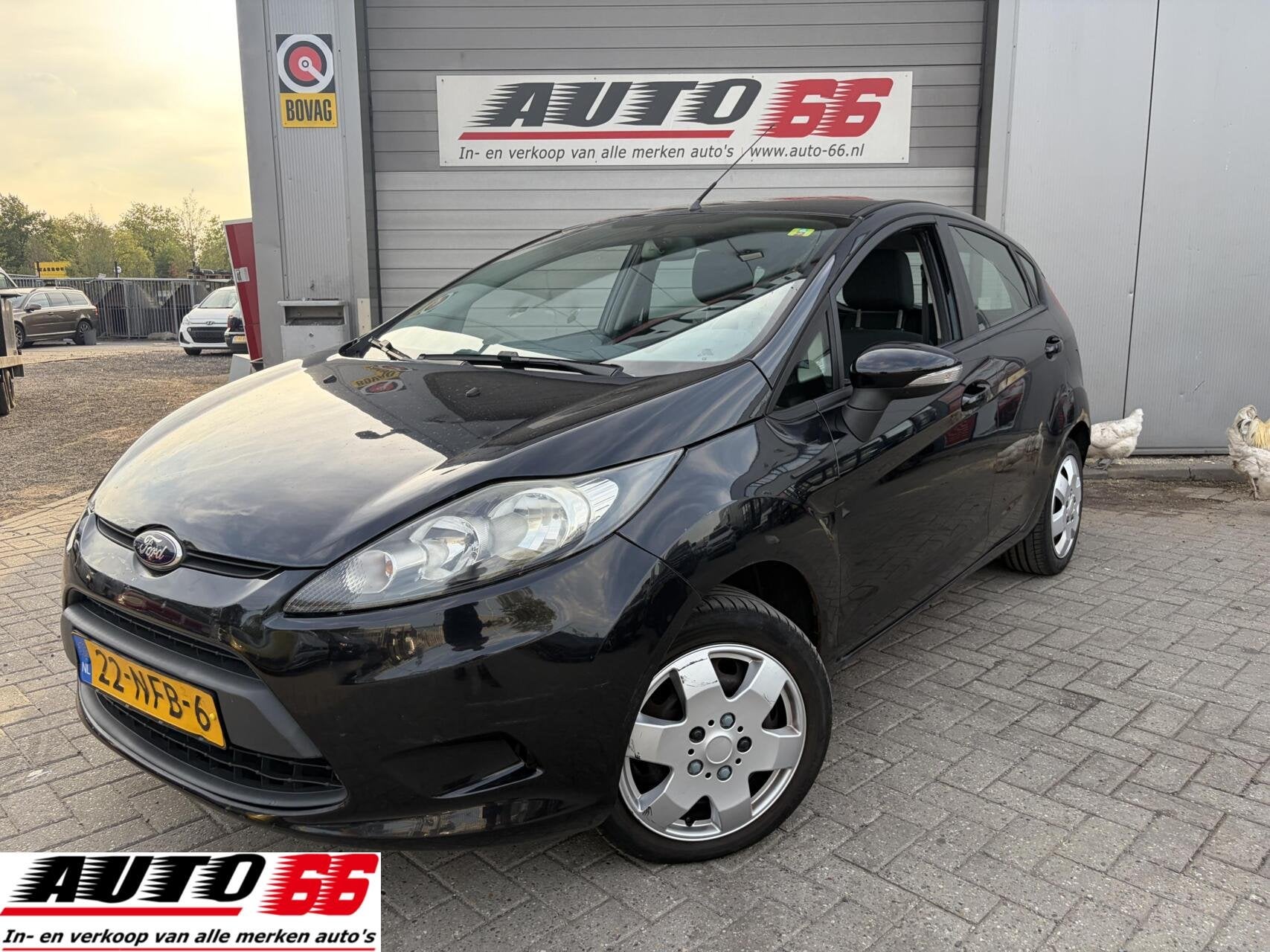 Ford Fiesta 1.25 Limited 5 drs Airco, Voorwielaandrijving, Euro 5, Stof, 1242 cc
