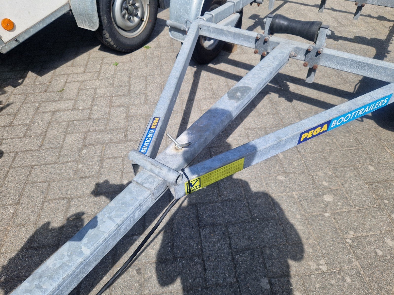 Pega SH 450 kanteltrailer in zeer nette staat !!!, Ophalen, Minder dan 1500 kg, Overige typen, Minder dan 6 meter