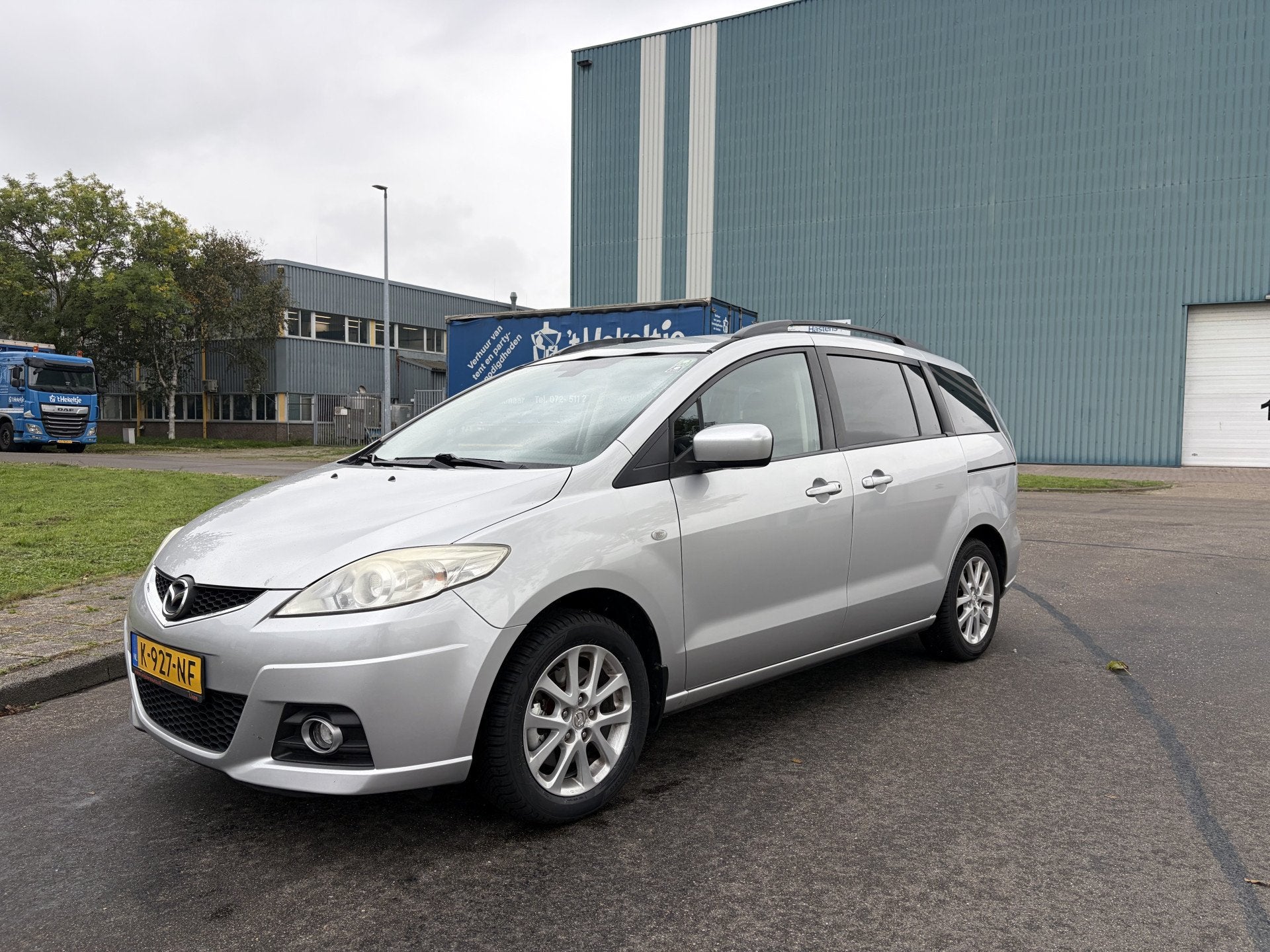 Mazda 5 2.0-16V TS 7-persoons 6-Bak 146 PK. Fijn rijdende in, 145 pk, Stof, Gebruikt, Zwart